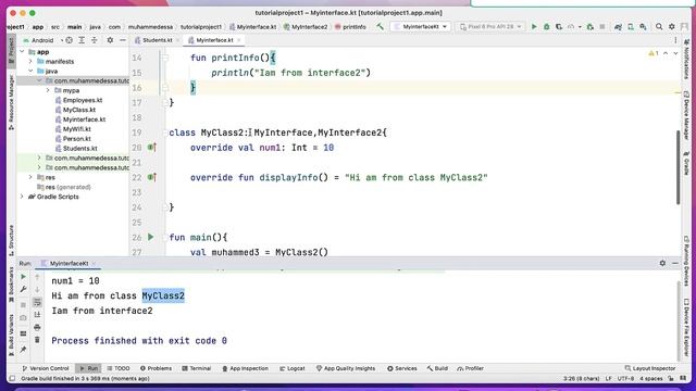15 - Kotlin OOP | Abstract, Interfaces & Data class смотреть онлайн