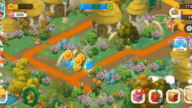 Water the Daffodil buds | Munchkin village | Land of OZ | Family Farm Adventure смотреть онлайн