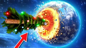 УНИЧТОЖИЛ ПЛАНЕТУ ОГРОМНОЙ ЁЛКОЙ! ПОДАРКИ С ПУШКАМИ ПРОТИВ ПЛАНЕТ! РАЗРУШЕНИЕ ПЛАНЕТ В SOLAR SMASH