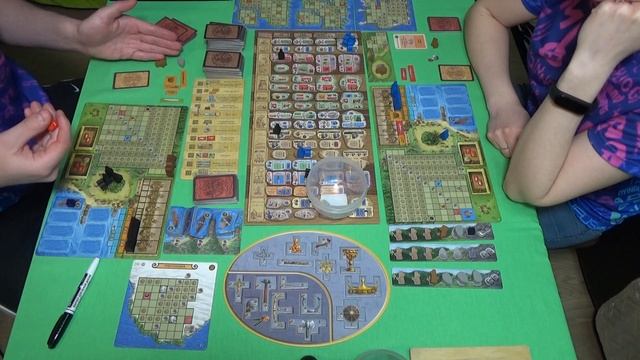 Во славу Одина - играем в настольную игру. 1 часть из 2. A Feast for Odin. Board game. Part 1 смотреть онлайн