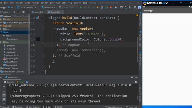 flutter todo app in hindi || lec # 86 || Part 01 || flutter in hindi/urdu course смотреть онлайн
