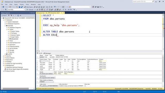 How to CHANGE COLUMN TYPE INT to VARCHAR in SQL смотреть онлайн