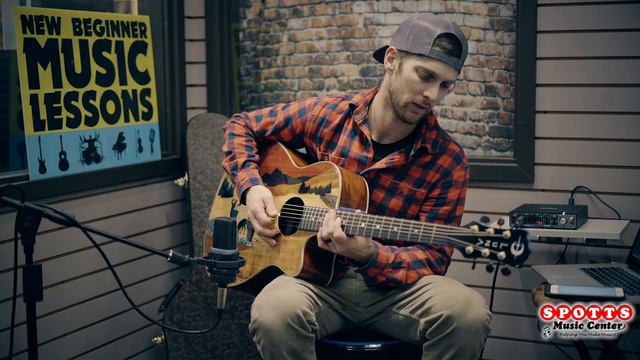 Luna Vista Deer Acoustic Electric Guitar Overview смотреть онлайн