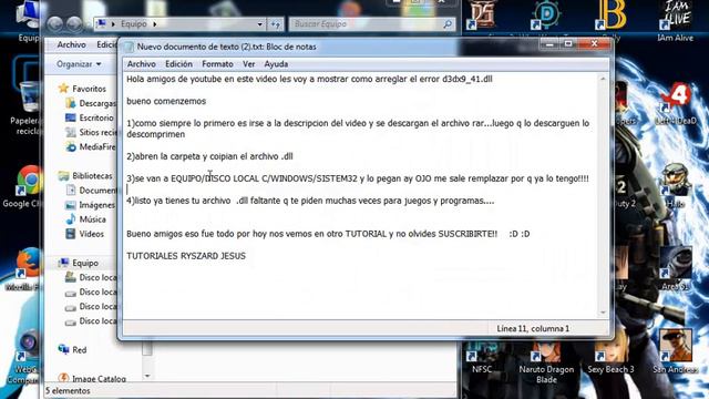 descargar error d3dx9_41.dll смотреть онлайн
