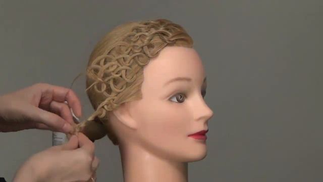 Вечерняя прическа для длинных волос. Evening Hairstyle for long hair! смотреть онлайн
