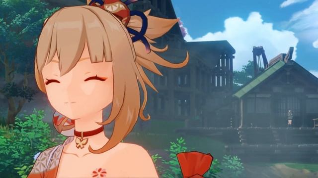 Genshin Impact Ёимия - королева праздника лета. История персонажа. Лор смотреть онлайн