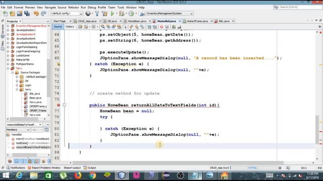 #15 Display Selected Row Values From JTable Into JTextfields using netbeans смотреть онлайн