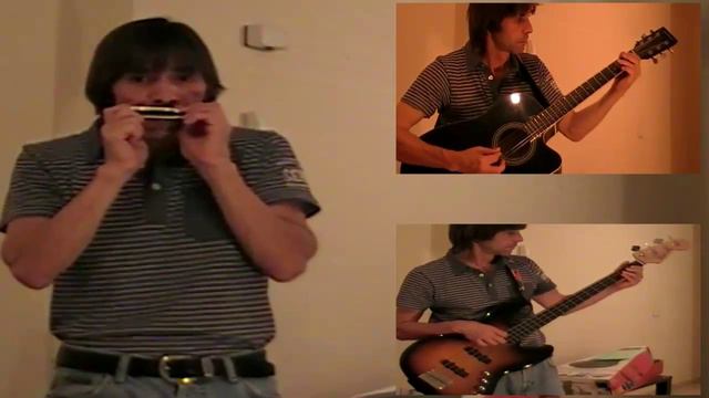 My Babe - Little Walter - Cover - Guitar, Bass, Harmonica смотреть онлайн
