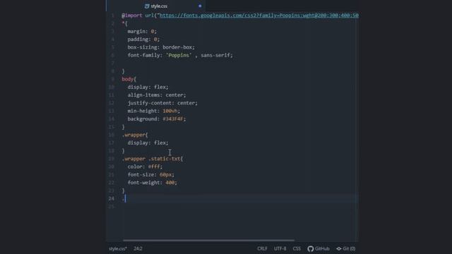 CSS Text Typing Animation | HTML & CSS смотреть онлайн
