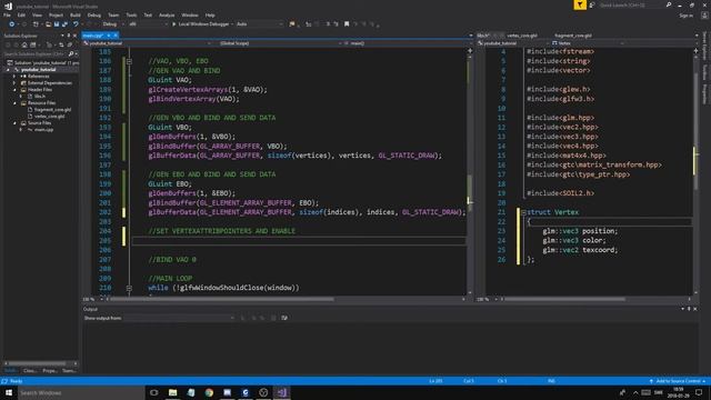 OpenGL/C++ 3D Tutorial 12 - Render a Triangle (OpenGL Hello World!) смотреть онлайн