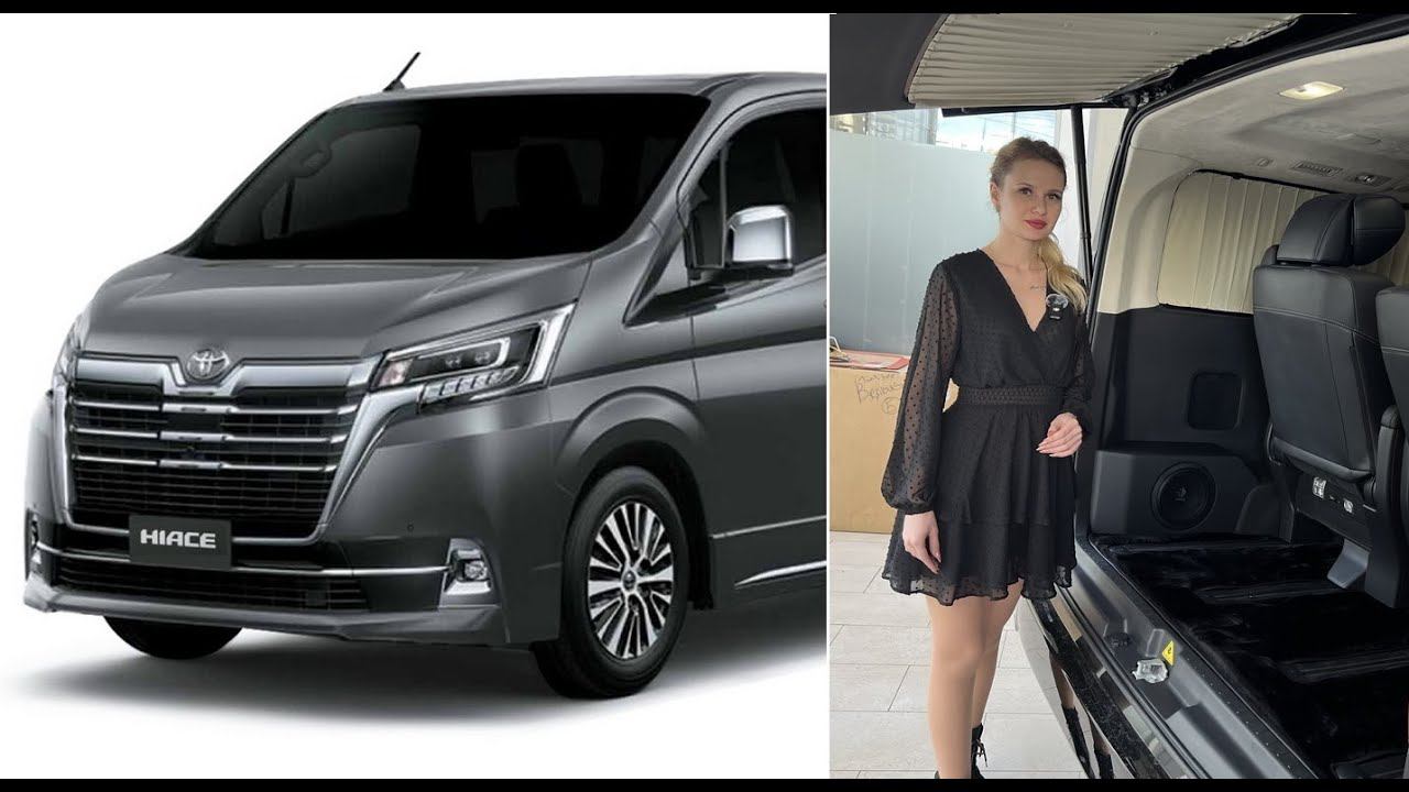 Toyota Hiace, Granvia - мобильный офис глазами девушки