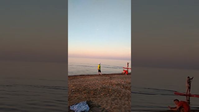 ЛАДОГА . Вейбординг, по воде идет. смотреть онлайн