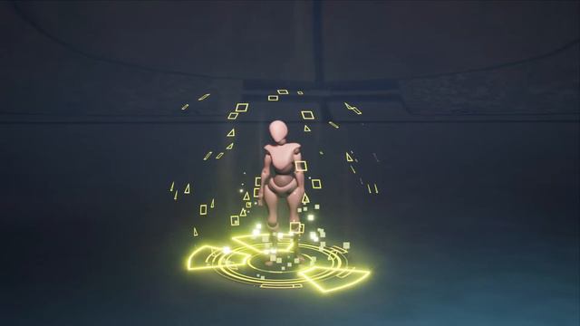 Game Effects - yellow Aura (Unreal Niagara) смотреть онлайн