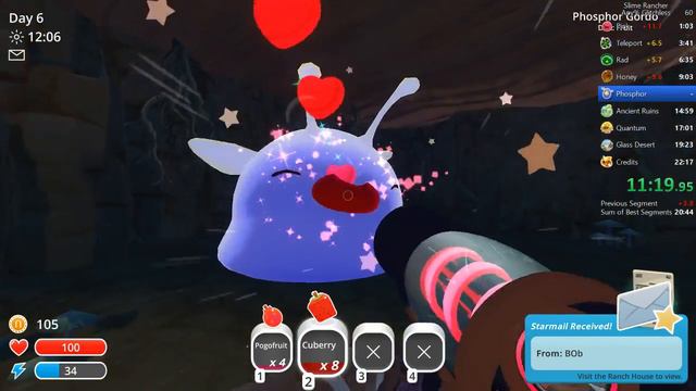 Slime Rancher - Any% Glitchless (20:09) 1.0.1 смотреть онлайн