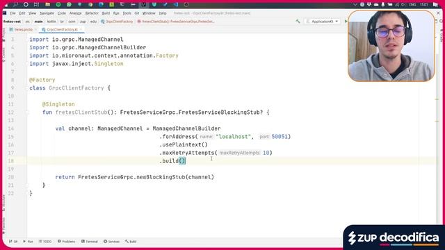 Código ao vivo: consumindo um endpoint via gRPC | ?? Zup Decodifica: gRPC ? смотреть онлайн