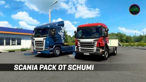 SCANIA PACK (SCHUMI) - ОБЗОР МОДА ДЛЯ #ETS2 1.46