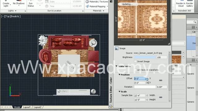 154 Inter Room Materials Part 1 AutoCAD 2013 смотреть онлайн