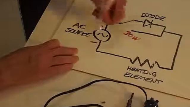A Dual-Wattage Soldering Iron: An Example Circuit that uses a Diode смотреть онлайн