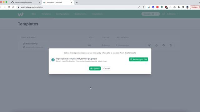 WordPress Git Integration with InstaWP смотреть онлайн