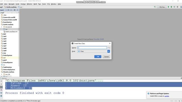 Connect to Microsoft Access Database in java intellij idea смотреть онлайн