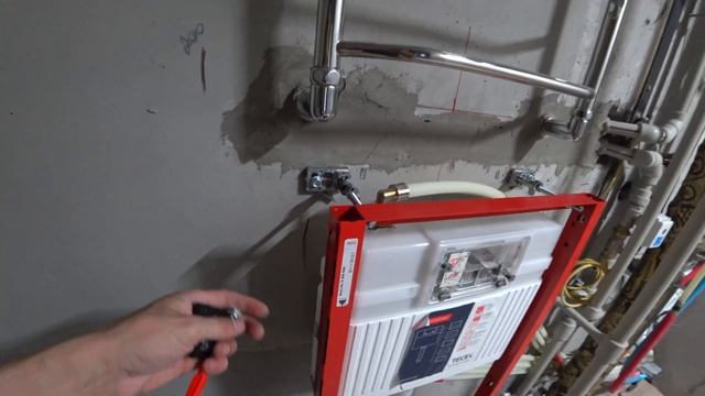 Часть №6: Монтаж и установка инсталляции TECE. Установка подвесного унитаза. Подробно и по полкам. смотреть онлайн