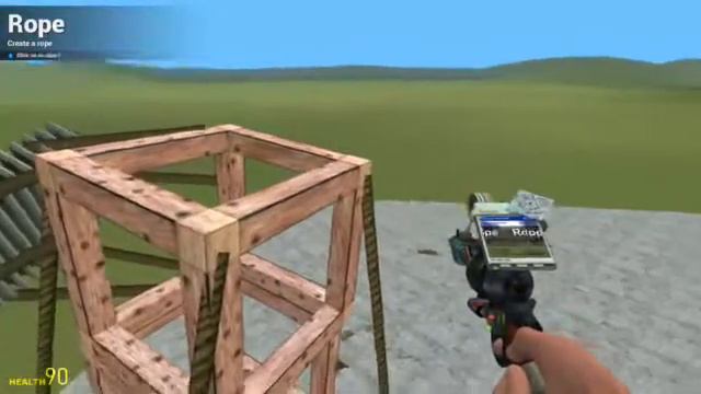 Garry's Mod Strange videos - Wooden tower смотреть онлайн