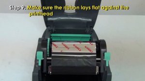 Как установить расходные материалы в принтер этикеток Godex G500/G530