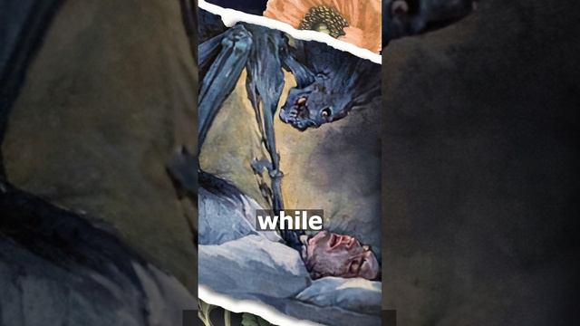 Hat man?🎩🧛🏼 More like a flesh-eating vampire as you sleep paralysis demon #vampire #myths #history смотреть онлайн