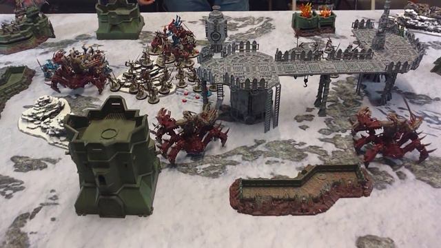 Khorne Demons vs Ynnari - Warhammer 40,000 Battle Report #65 смотреть онлайн