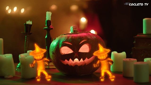 MÚSICA HALLOWEEN - 音乐  万圣节 - HALLOWEEN MUSIC - Dancing Pumpkin  - NHẠC HALLOWEEN VUI NHỘN