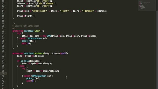Part 2 - Advanced PDO Project - Create RunQueryt Method смотреть онлайн