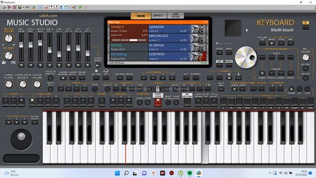 Sofeh Music Studyo//Yazımı Kışa Çevirdin//Korg Pa 4x смотреть онлайн
