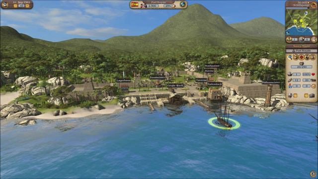 Let's play Port Royale 3 (Kampagne / Abenteurer) Neue Welt, neues Glück! #001 смотреть онлайн