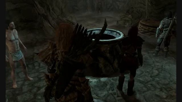 Skyrim - After Kodlak's funeral (under the Skyforge) смотреть онлайн