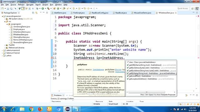 How to Get Website IP Address Using Java смотреть онлайн