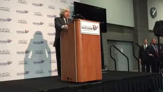 Dr. Ernest Moniz, Secretary, U.S. Dept. of energy speaking at 2016 Washington auto show смотреть онлайн
