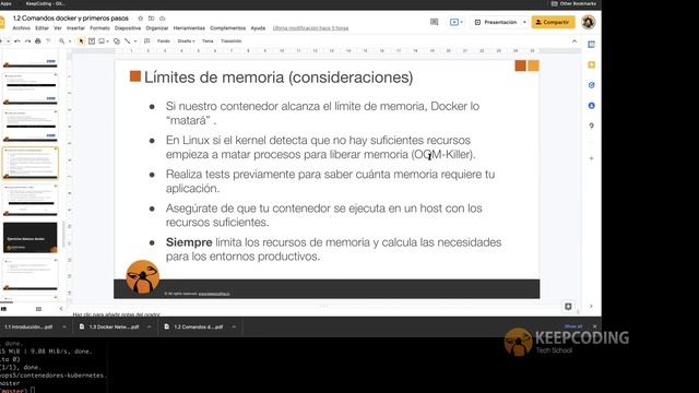 ¿Qué límites de memoria tiene Docker? смотреть онлайн