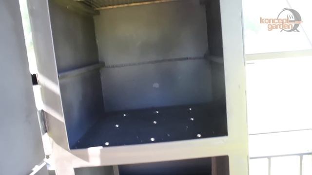 Прицеп гриль кухня. Профессиональный мангал для кейтеринга. konceptgarden.ru смотреть онлайн