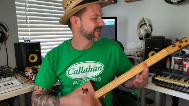 Route 66 (on CBG & drum machine) | Nat King Cole cover смотреть онлайн