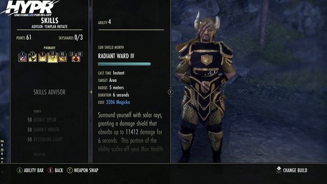 'The Guardian' Templar Tank Build | Elder Scrolls Online | High Isle смотреть онлайн