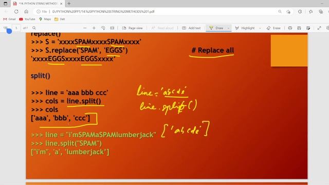 5. Python String Methods | смотреть онлайн