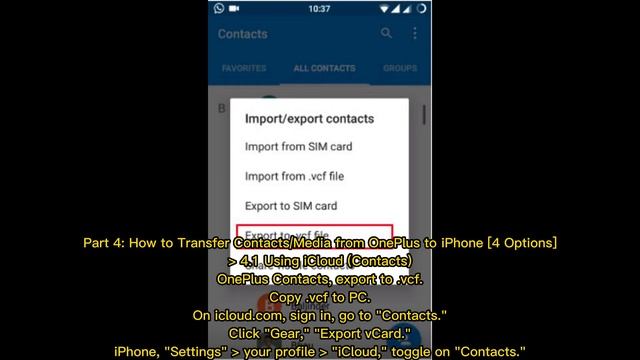 7 Latest Approaches to Transfer Data from OnePlus to iPhone 15/14/13/12/11 смотреть онлайн