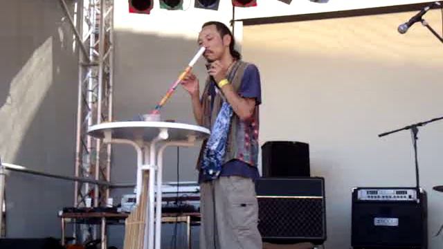 BYON KAY , a Japanese virtuoso of Jew's harp, part 9 смотреть онлайн