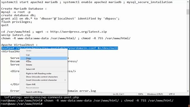 How To Install WordPress with LAMP on Ubuntu 18.04 смотреть онлайн