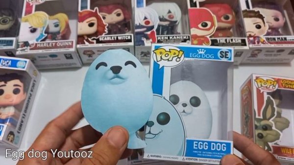 ✂️ Egg dog funko Pop Papel papertoy papercraft faça o seu DIY 2022