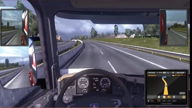 Débridage d'un camion sur ETS2 смотреть онлайн