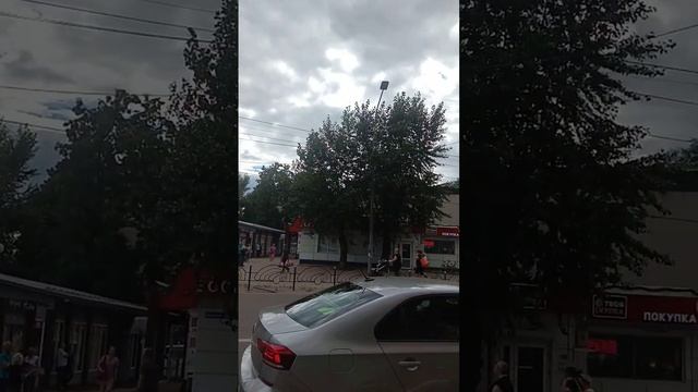 Пушкино, Московский проспект и улица Чехова смотреть онлайн