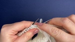 Ложная кеттлевка в карман спицами. Обработка горловины спицами.  Реглан сверху. Вязание.
