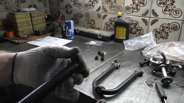 Как правильно заменить втулки в рычагах квадроцикла смотреть онлайн