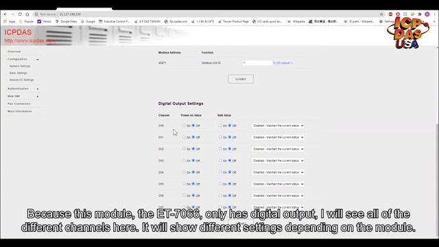 How To: Configure a ET-7000 Module | ICP DAS USA смотреть онлайн